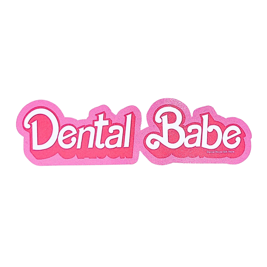 Dental Babe Sticker | Dental Sticker for Car Bumper, Laptop, Bottle, Tumbler, Cell Phone & Helmet - Perfect Dental Hygienist & Assistant Gift