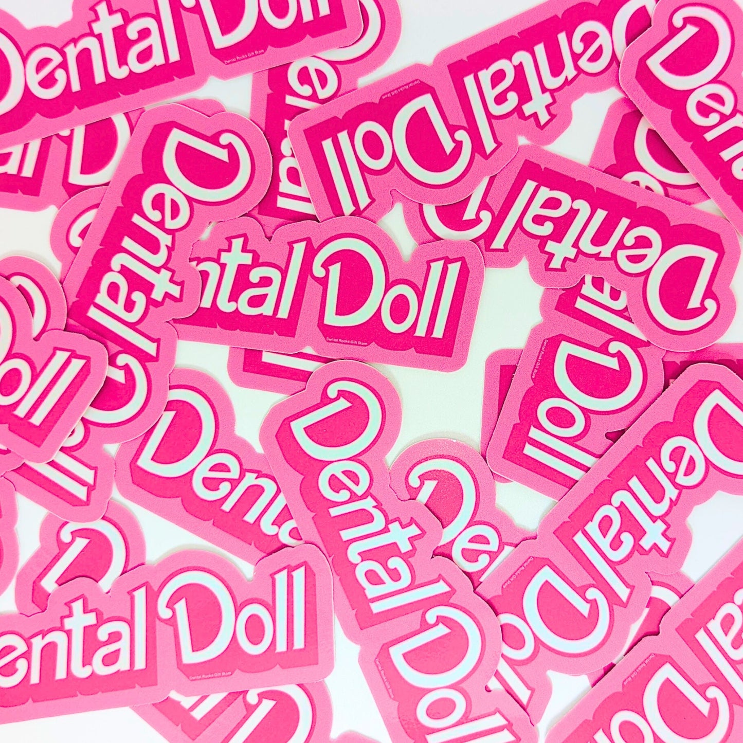 DENTAL DOLL STICKER | Dental Sticker, Car Bumper, Laptop, Bottle, Tumbler, Cell Phone, Helmet, Dental Hygienist Gift, Dental Assistant Gift