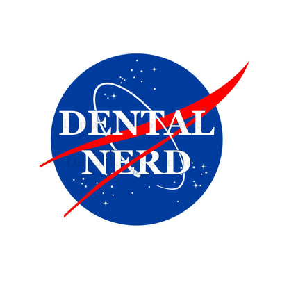 DENTAL NERD STICKER | Dental Nerd Bumper Window Decal Car Sticker, Dental Hygiene Student Gift, RDA Sticker, Dental Decal, Dentist Sticker