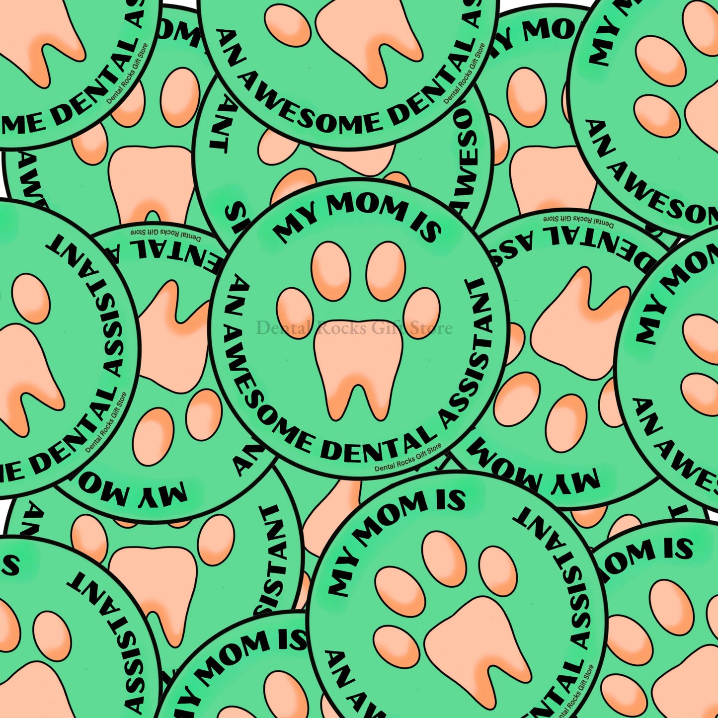 MOM DENTAL ASSISTANT STICKER | Mother's day dental gift, Dental Assistant Student Gift, Dental Office Manager Gift Ideas